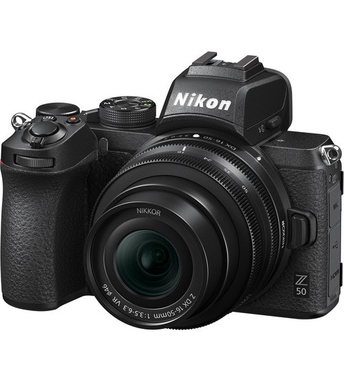 Nikon Z50 Mirrorless Kit 16-50mm (Promo Cashback Rp 2.500.000 Periode 01 s/d 31 Mei 2025)